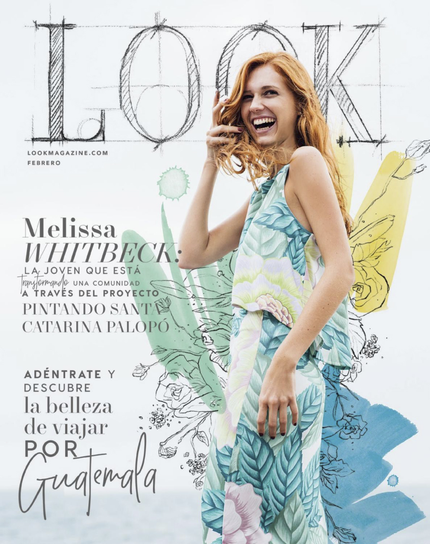 Melissa Whitbeck wearing GUiSHEM inside spread of Look Magazine February Issue 2017