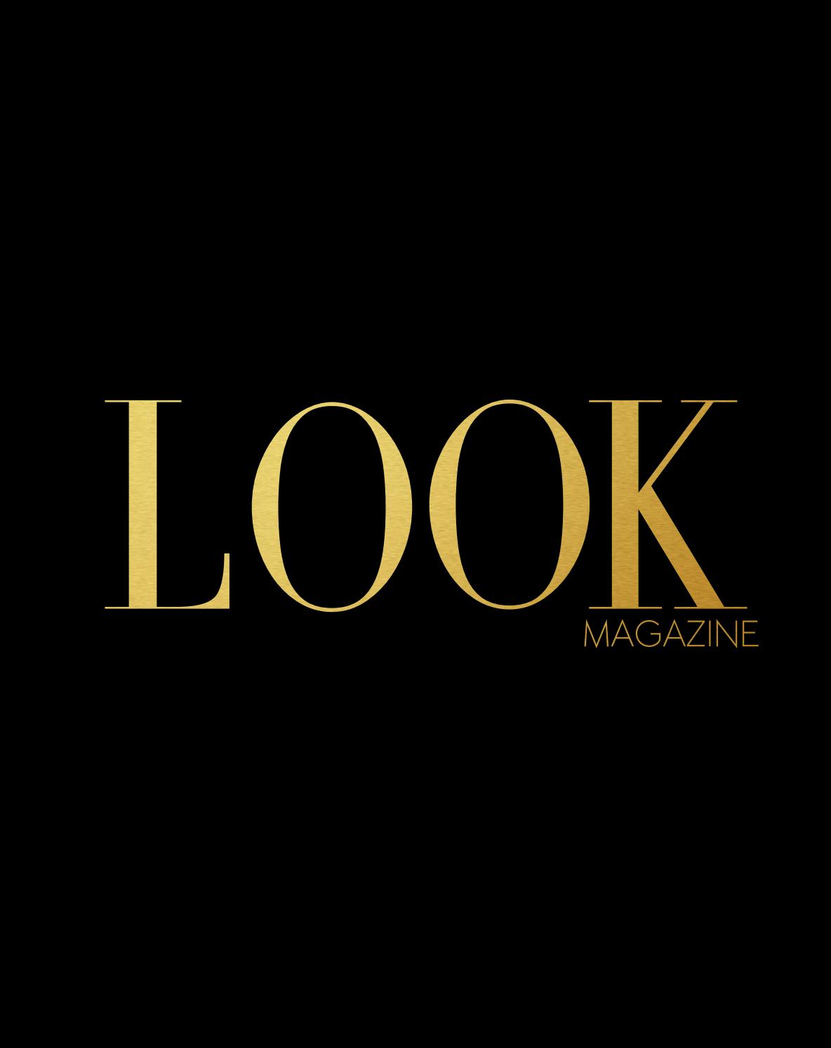 GUiSHEM inside spread of Look Magazine, September 2016
