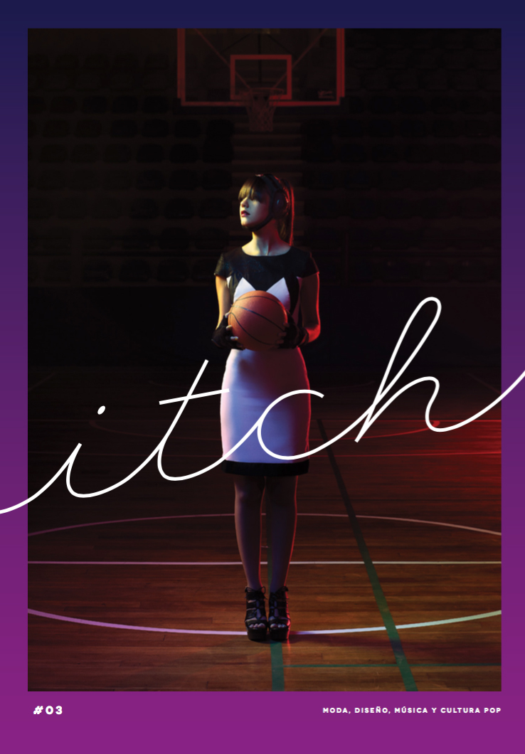 GUiSHEM in the cover and inside spread of Itch Magazine, June 2014