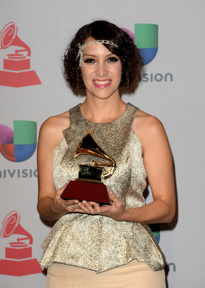 Gaby Moreno wearing GUiSHEM attended the 14th Annual Latin Grammy Awards Mandalay Bay And Casino - Las Vegas, NV November 21st 2013.