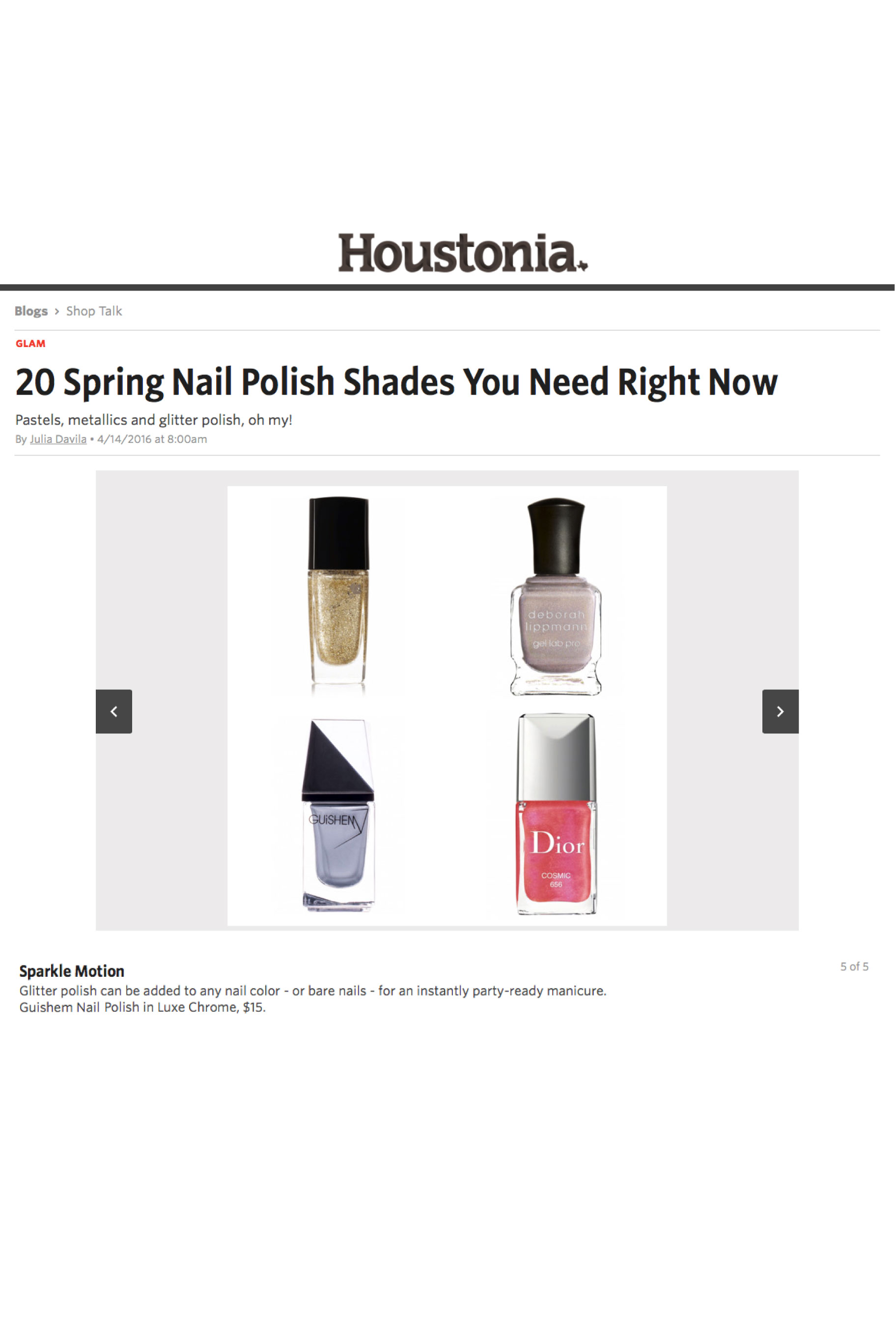 20 Spring Nail Polish Shades You Need Right Now
