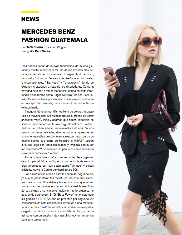 Horizon: Mercedes Benz Fashion Guatemala