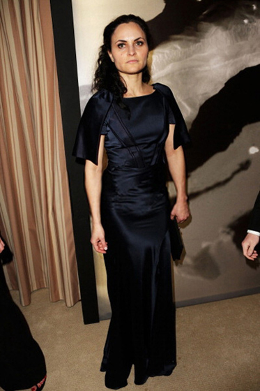 Rain Phoenix wearing GUiSHEM at the Vanity Fair 85th Oscar Party at the Sunset Tower on West Hollywood, CA 2013.