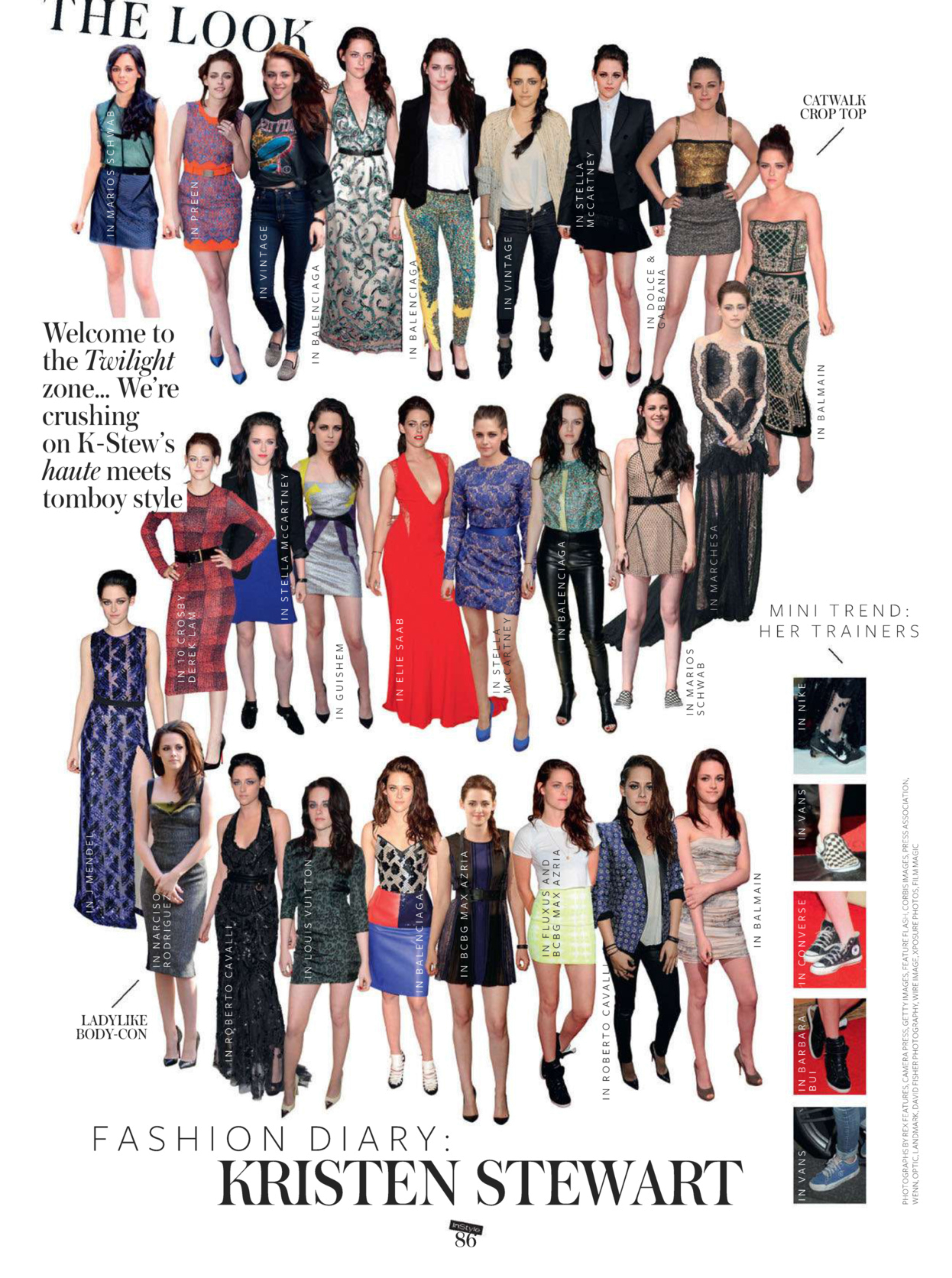 GUiSHEM inside of InStyle Magazine, October 2012