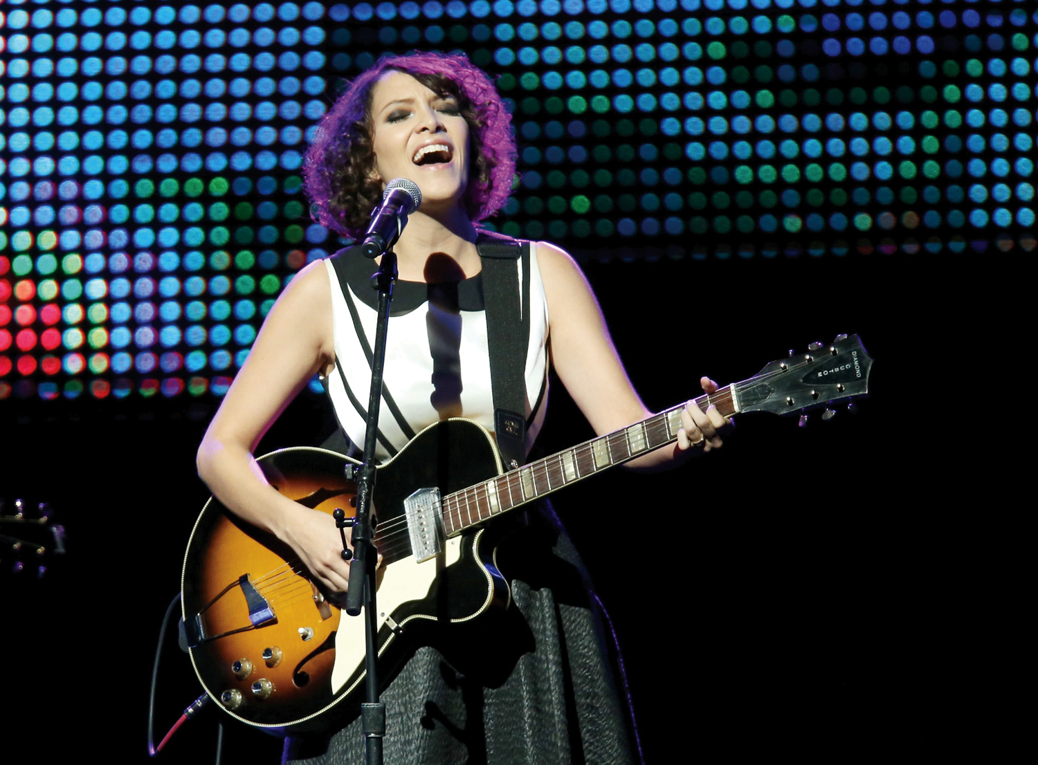 Gaby Moreno wearing GUiSHEM attended at The 14th Annual Latin GRAMMY Awards at tMandalay Bay and Casino - Las Vegas, NV November 21st 2013.