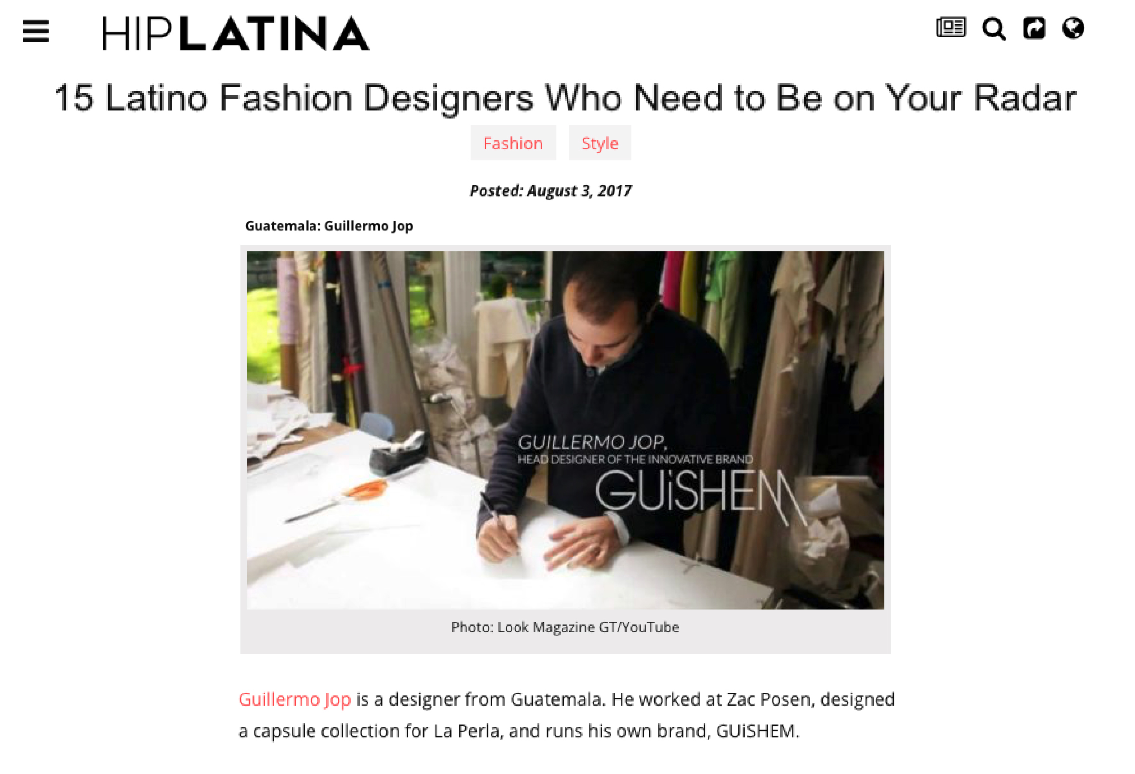 15 Latino Fashion Designers Who Need to Be on Your Radar