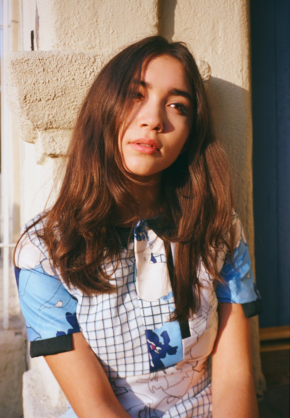 Rowan Blanchard wearing GUiSHEM inside of Flaunt Magazine, February 2016