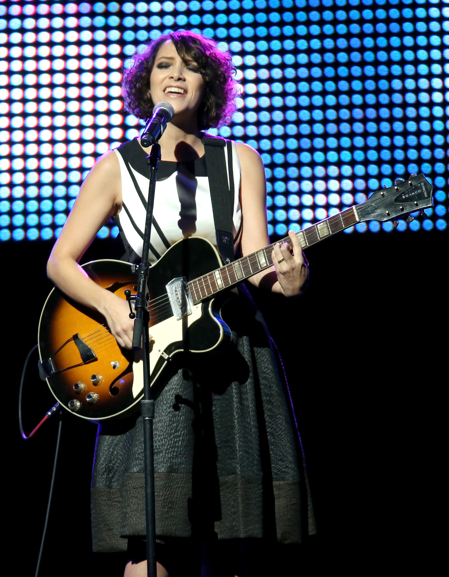 Gaby Moreno wearing GUiSHEM attended at The 14th Annual Latin GRAMMY Awards at tMandalay Bay and Casino - Las Vegas, NV November 21st 2013.