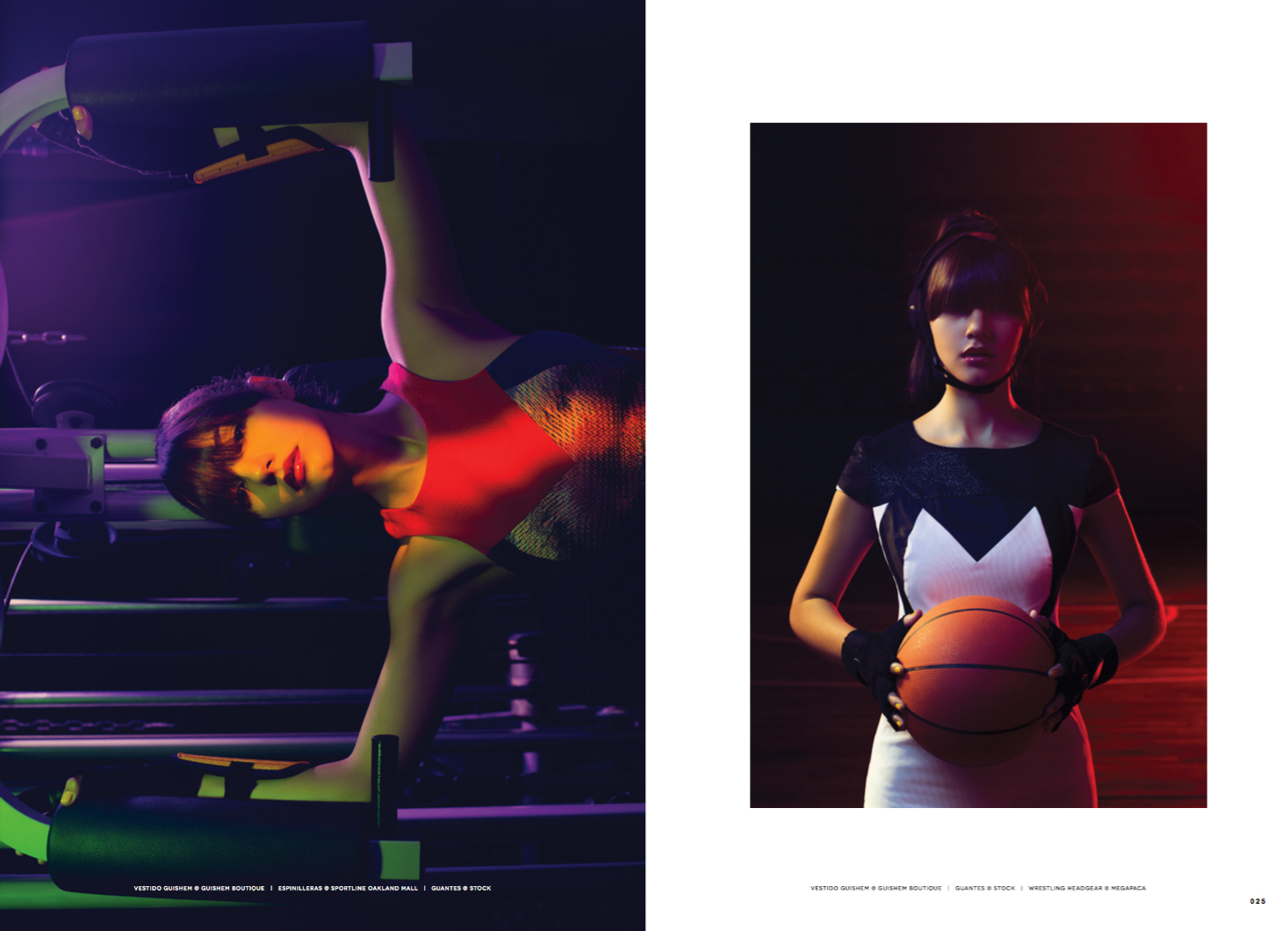 GUiSHEM in the cover and inside spread of Itch Magazine, June 2014